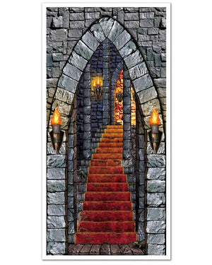 Medieval Castle Entrance Door Cover