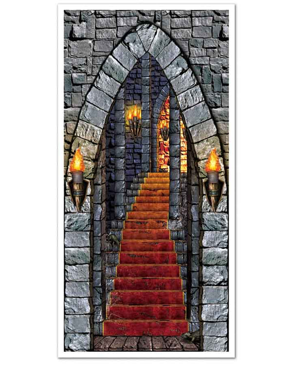 Medieval Castle Entrance Door Cover