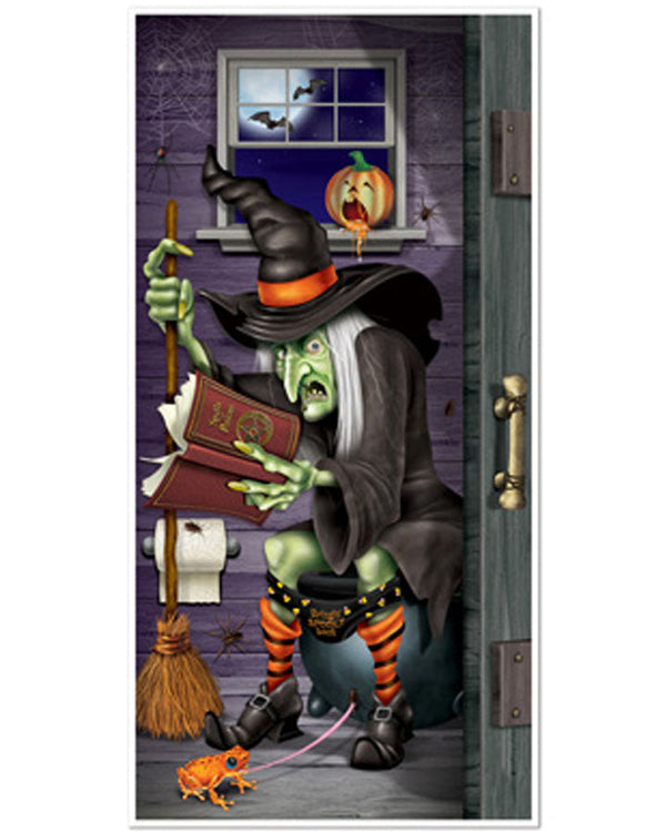 Witch Bathroom Door Cover 1.5m