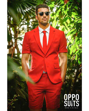 Opposuit Summer Red Devil Premium Mens Suit