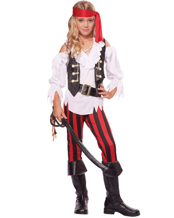 Posh Pirate Girls Costume