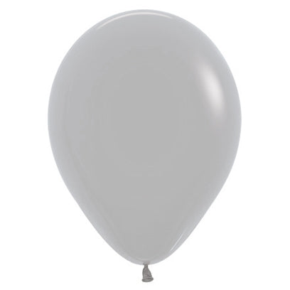 Sempertex 30cm Fashion Grey Latex Balloons 081, 25PK Pack of 25