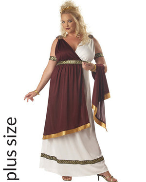 Roman Empress Womens Plus Size Costume