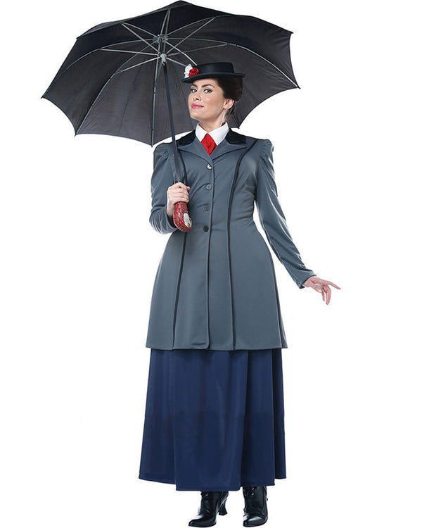 English Nanny Womens Plus Size Costume