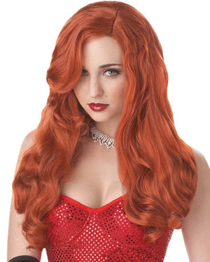 Movie Star Sinsation Red Wig