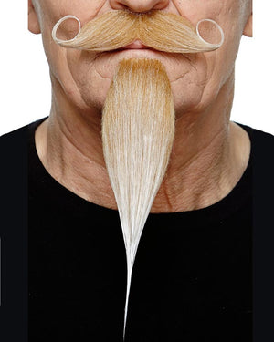 Blonde Moustache and Goatee