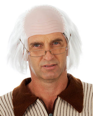 Grandpa Bald Patch and White Wig