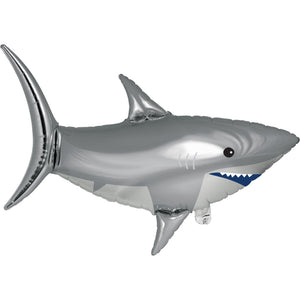 Shark Party 72cm x 94cm Foil Balloon