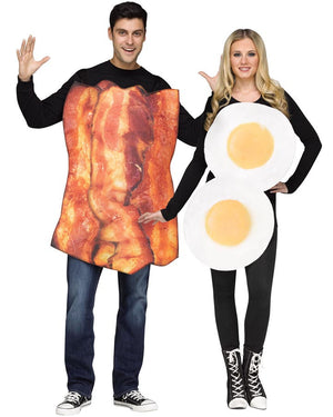 Bacon and Eggs Couples Costume