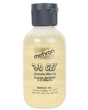 Mehron 3D Clear Gel 60ml