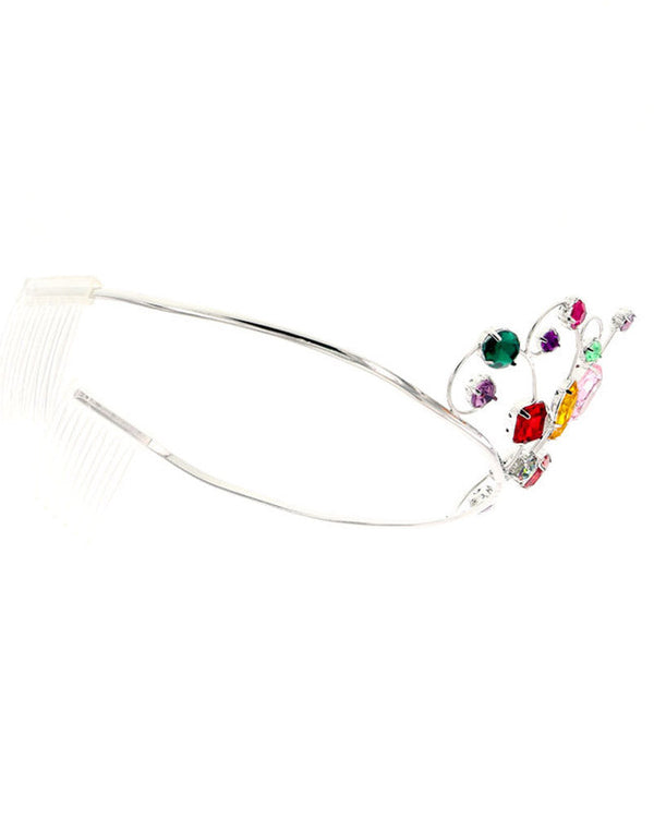 Silver Rainbow Tiara