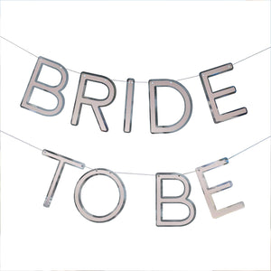 Hen Weekend Silver Bride To Be Hen Party Bunting