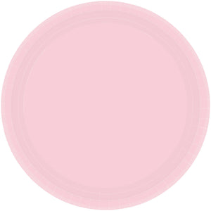 Paper Plates 23cm Round 20CT Blush Pink Pack of 20