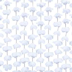 Rustic Country White Floral Photobooth Backdrop