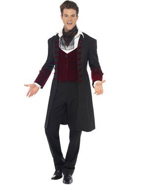 Gothic Vampire Mens Costume