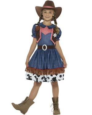 Texan Cowgirl Girls Costume