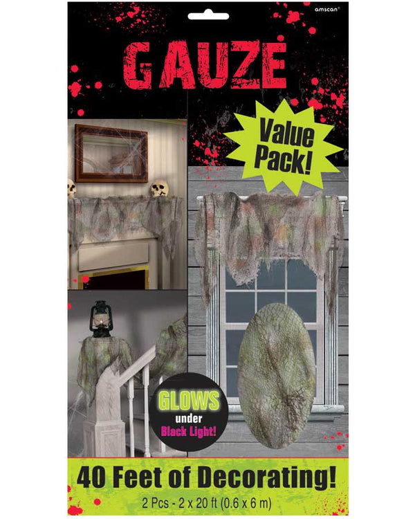 Mega Pack Grey Gauze Fabric 6m