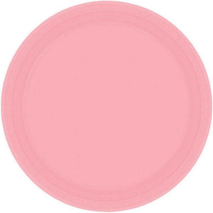 Paper Plates 9in/23cm Round 8CT - New Pink Pack of 8