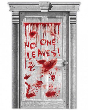 Asylum Dripping Blood Door Decoration 1.6m
