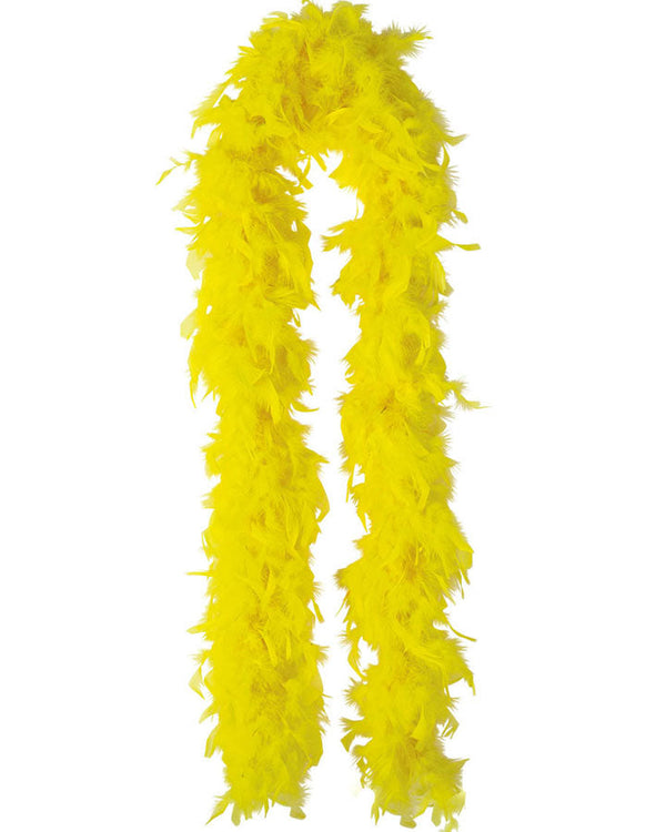 Yellow Feather Boa