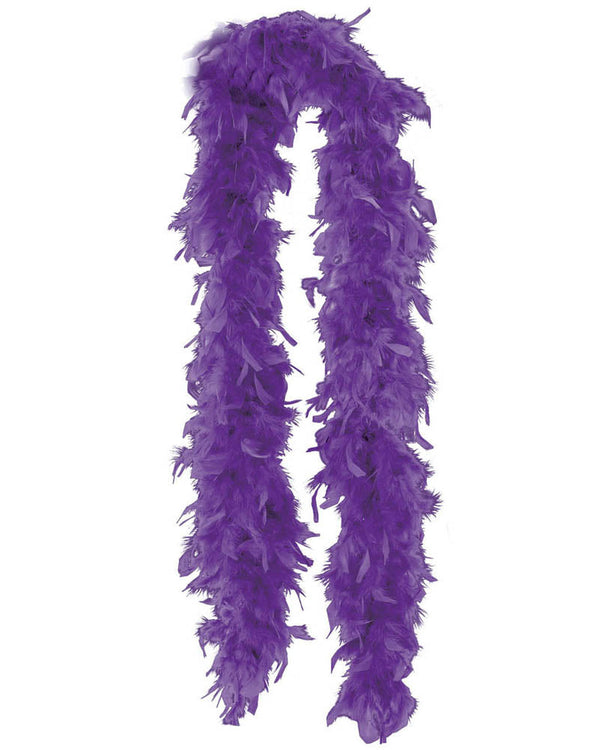 Purple Feather Boa