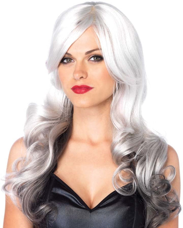Allure Long Wavy Grey Wig
