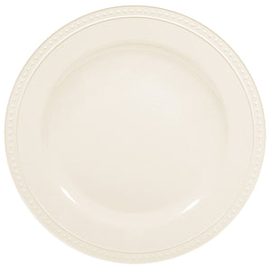 Premium Dinner Plate White with Beaded Rim