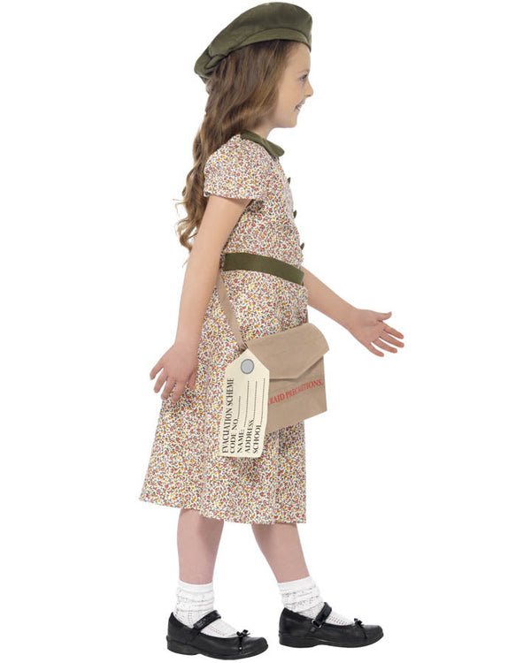 40s Wartime Evacuee Girls Costume