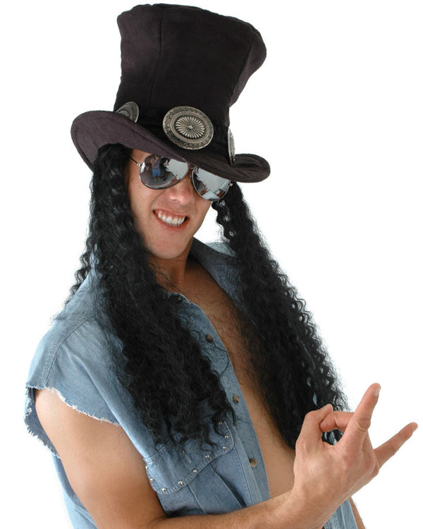 Slash Guitar Rock Superstar Hat