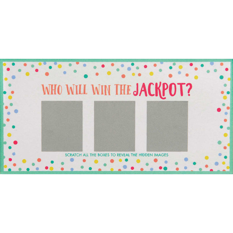 Baby Shower Scratch Off Card Games Pack of 12