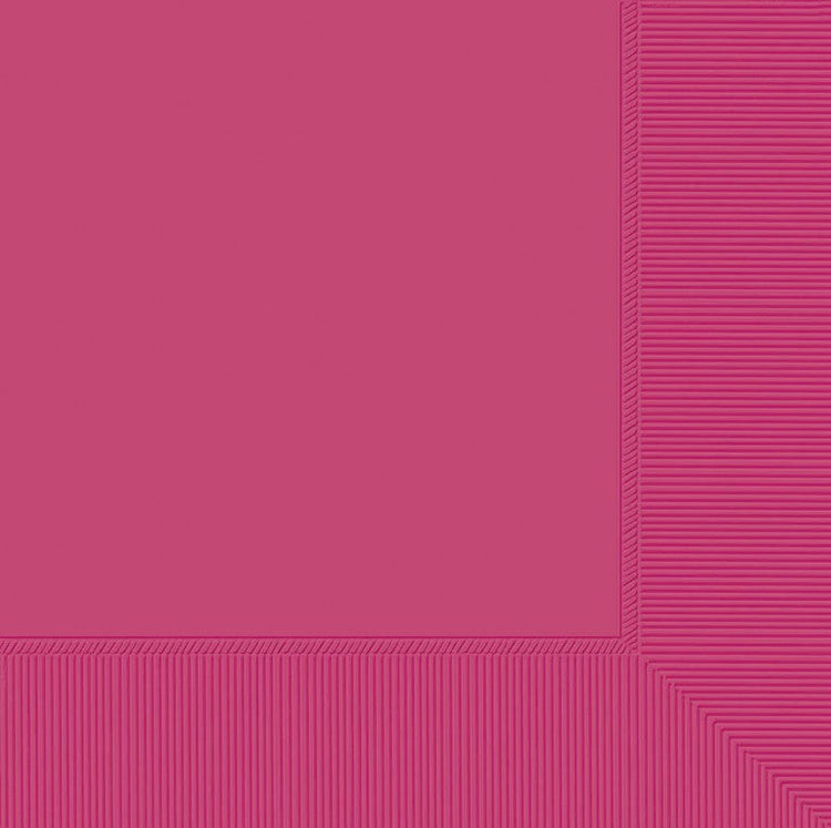 Beverage Napkins 20 Pack 2PLY-Magenta Pack of 20