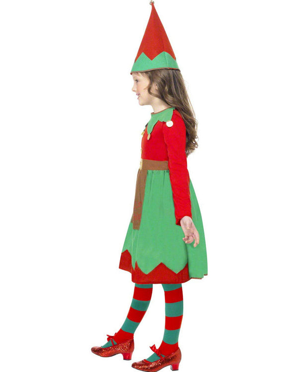Santas Little Helper Girls Christmas Costume