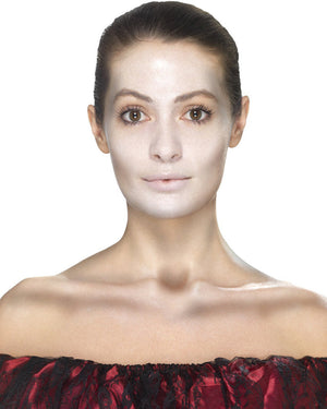 Day Of The Dead Face Tattoo Transfers Kit Black And Red