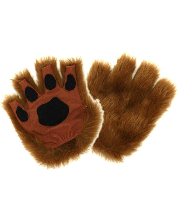 Fingerless Brown Paws