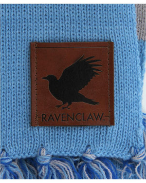 Harry Potter Ravenclaw Patch Striped Scarf
