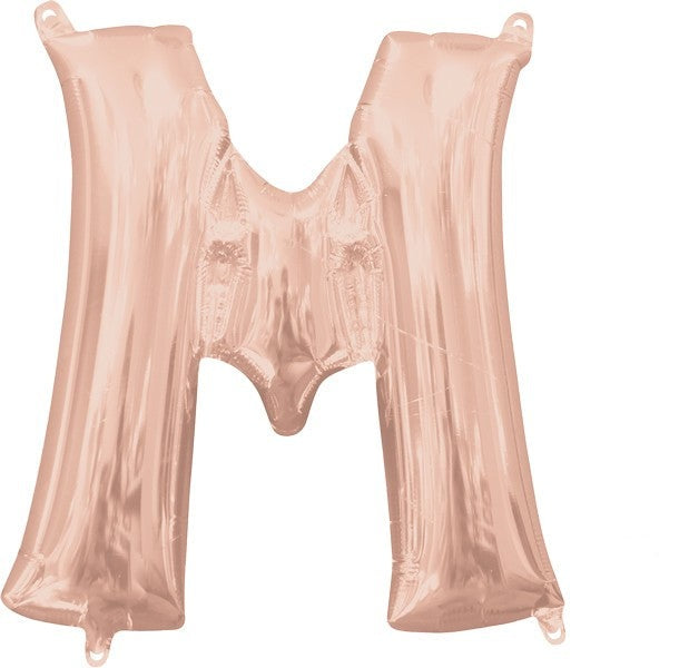 CI: Letter M Rose Gold L16