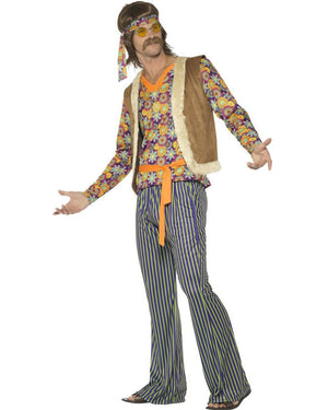60s Hippie Singer Mens Costume