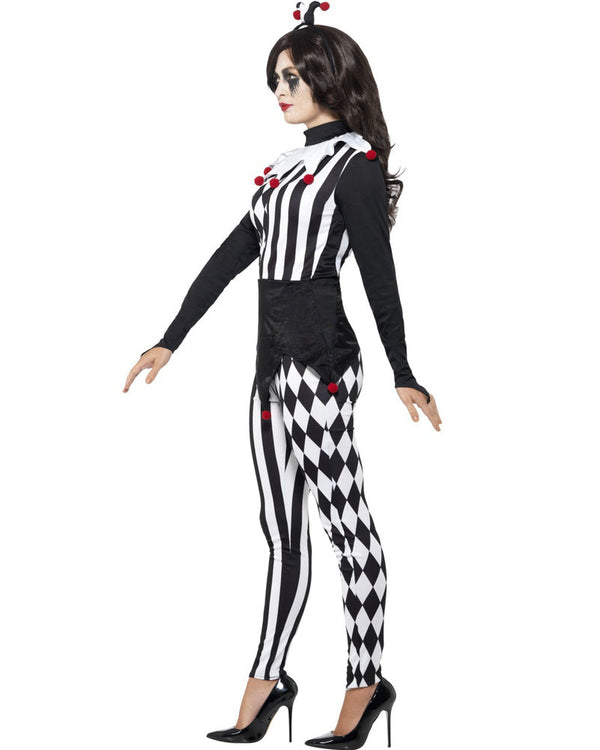 Dark Jester Womens Costume