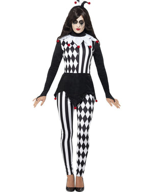 Dark Jester Womens Costume