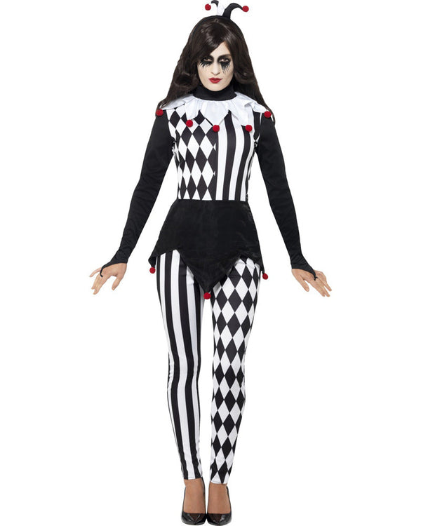 Dark Jester Womens Costume