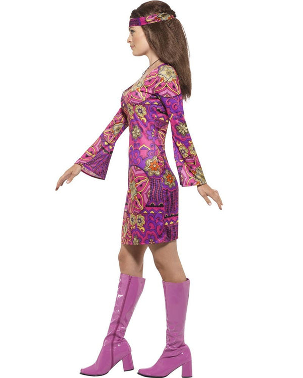 60s Woodstock Hippie Chick Womens Costume