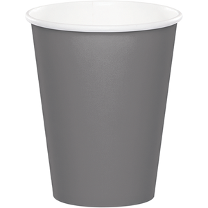 Glamour Gray Cups Paper 266ml Pack of 24