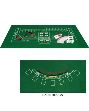 Blackjack and Craps Game Set