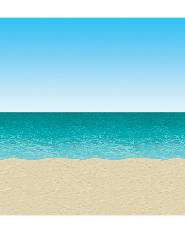 Ocean and Beach Back Drop 9m