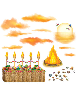 Luau Sunset Prop Set