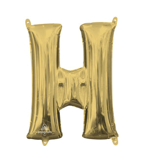 CI: Letter H White Gold L16