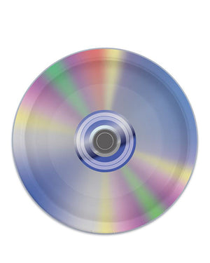 I Love the 90s 23cm CD Lunch Plates Pack of 8