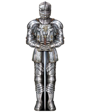 Medieval Knight Suit of Armour Cutout 91cm