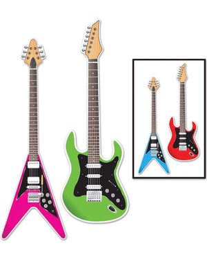 80s Guitar Cutouts Pack of 2