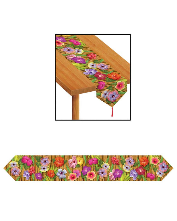 Hawaiian Luau Table Runner